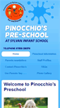 Mobile Screenshot of pinocchiopreschool.co.uk